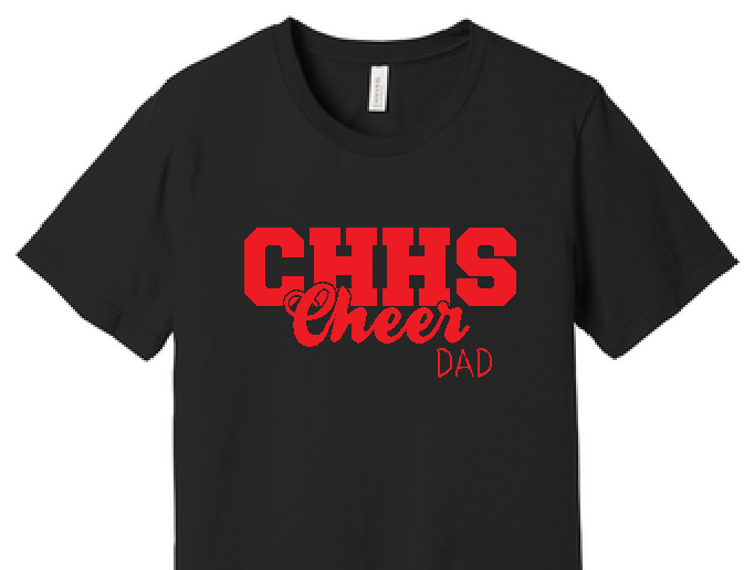 CHHS Cheer Dad Bella Canvas Tee image 0