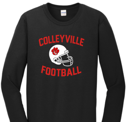 CHHS FB Long Sleeve Unisex Tee Helmet image 0