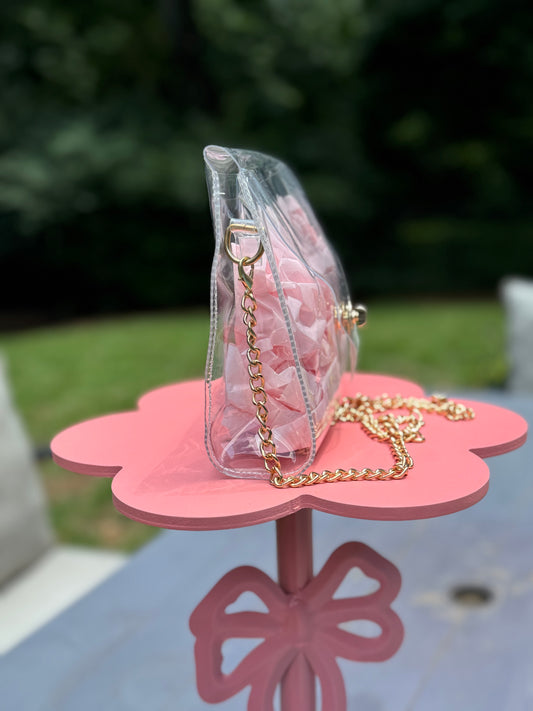 CLEAR STADIUM SHOULDER BAG image 1