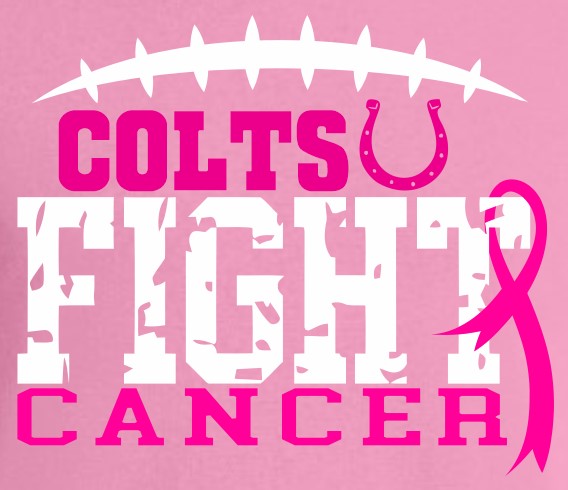 Football CMS Pink Out T-Shirt image 1
