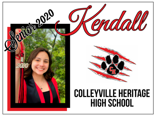 CHHS Senior 2022 Yard Sign image 1