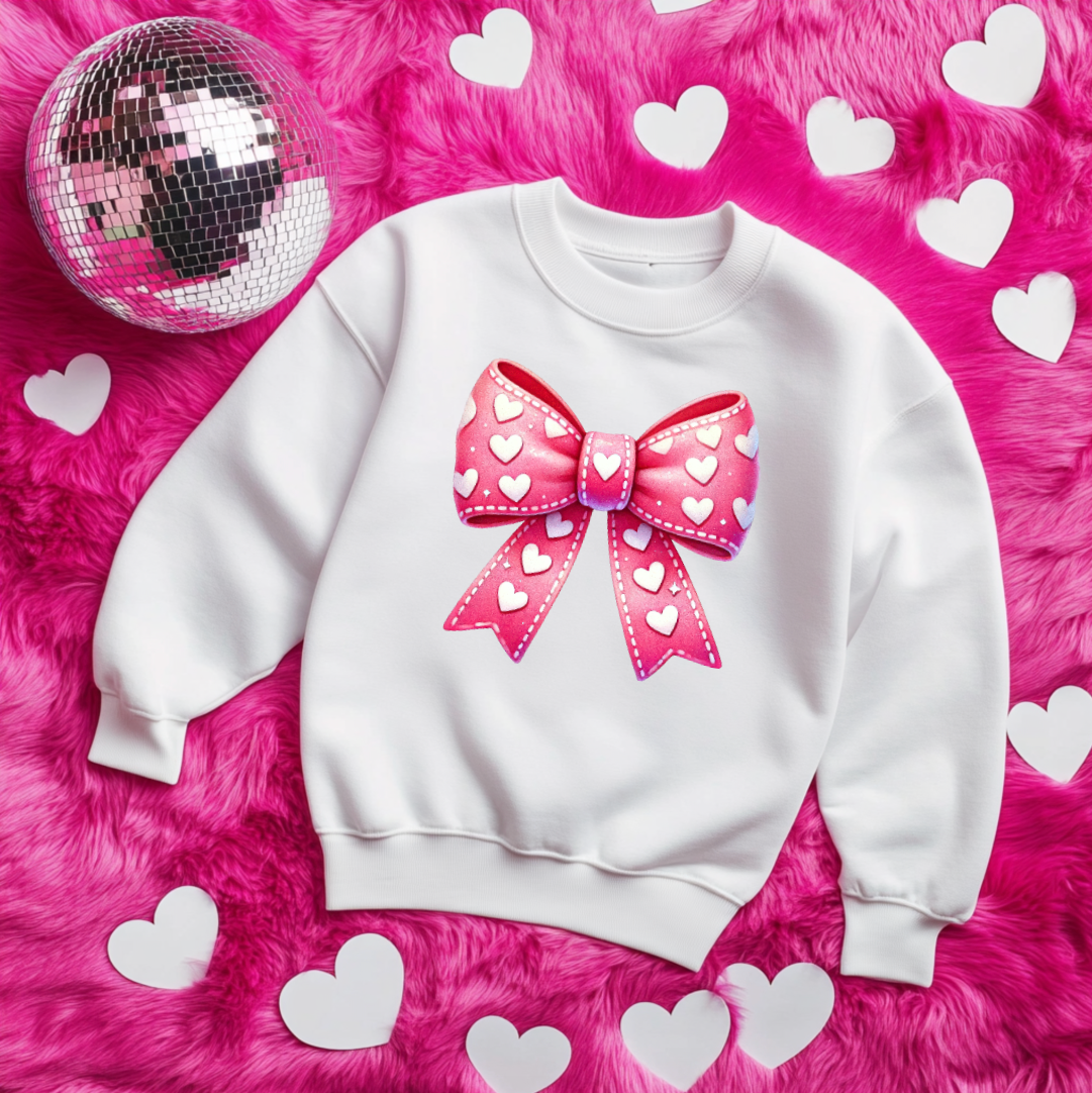 Coquette Hearts Sweatshirt image 0