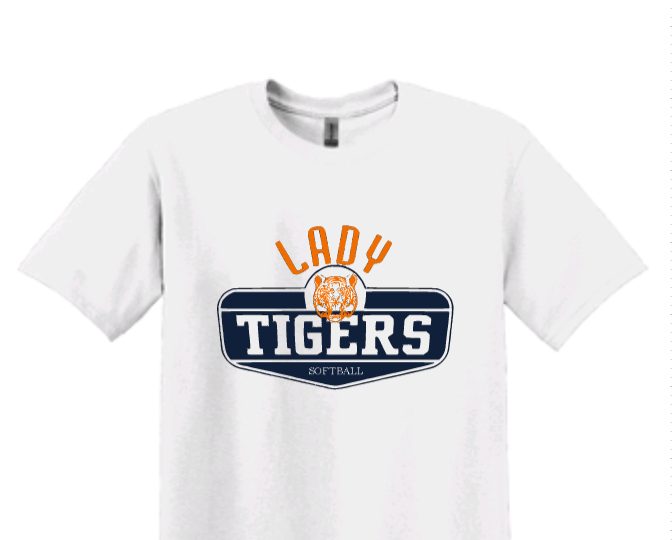 Lady Tigers Authentic Design Tee image 0