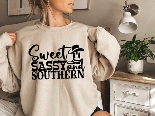 Sweet Sassy and Southern (T-shirt & Sweatshirt) image 0