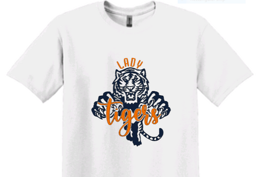 Lady Tigers Script Tee image 0