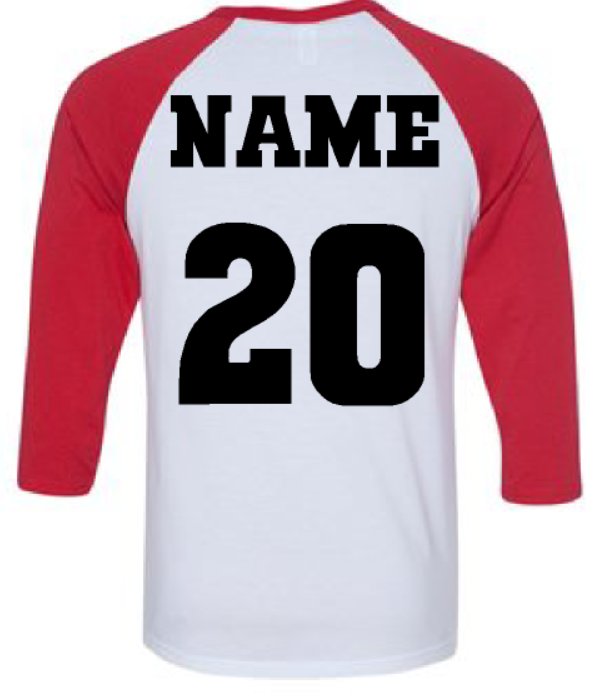 CHHS Diamond Dolls Unisex Raglan image 2