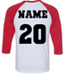 CHHS Diamond Dolls Unisex Raglan image 2