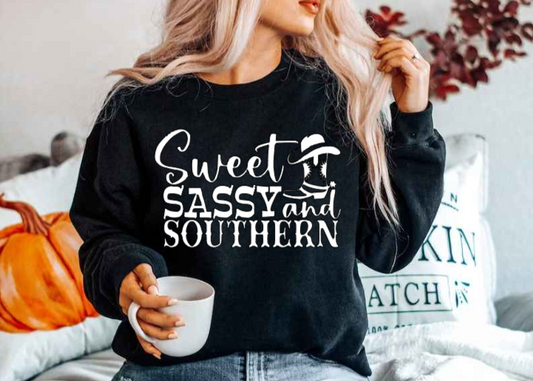Sweet Sassy and Southern (T-shirt & Sweatshirt) image 1