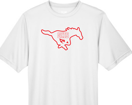 Men's White Dri Fit Tee image 0