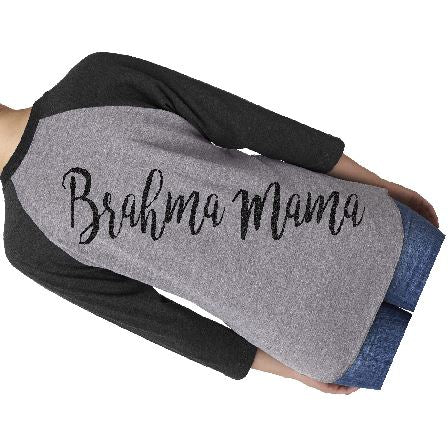 Brahma Hockey Mom 3/4 Sleeve Raglan image 5