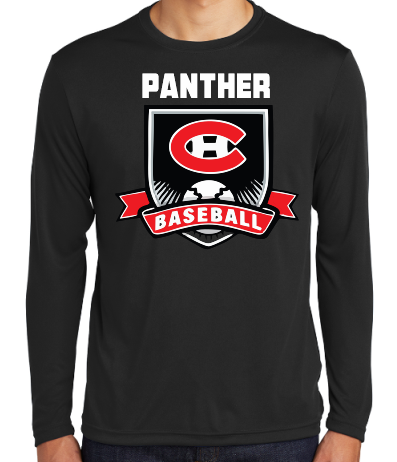 CHHS Baseball Crest Dri Fit Long Sleeve image 0