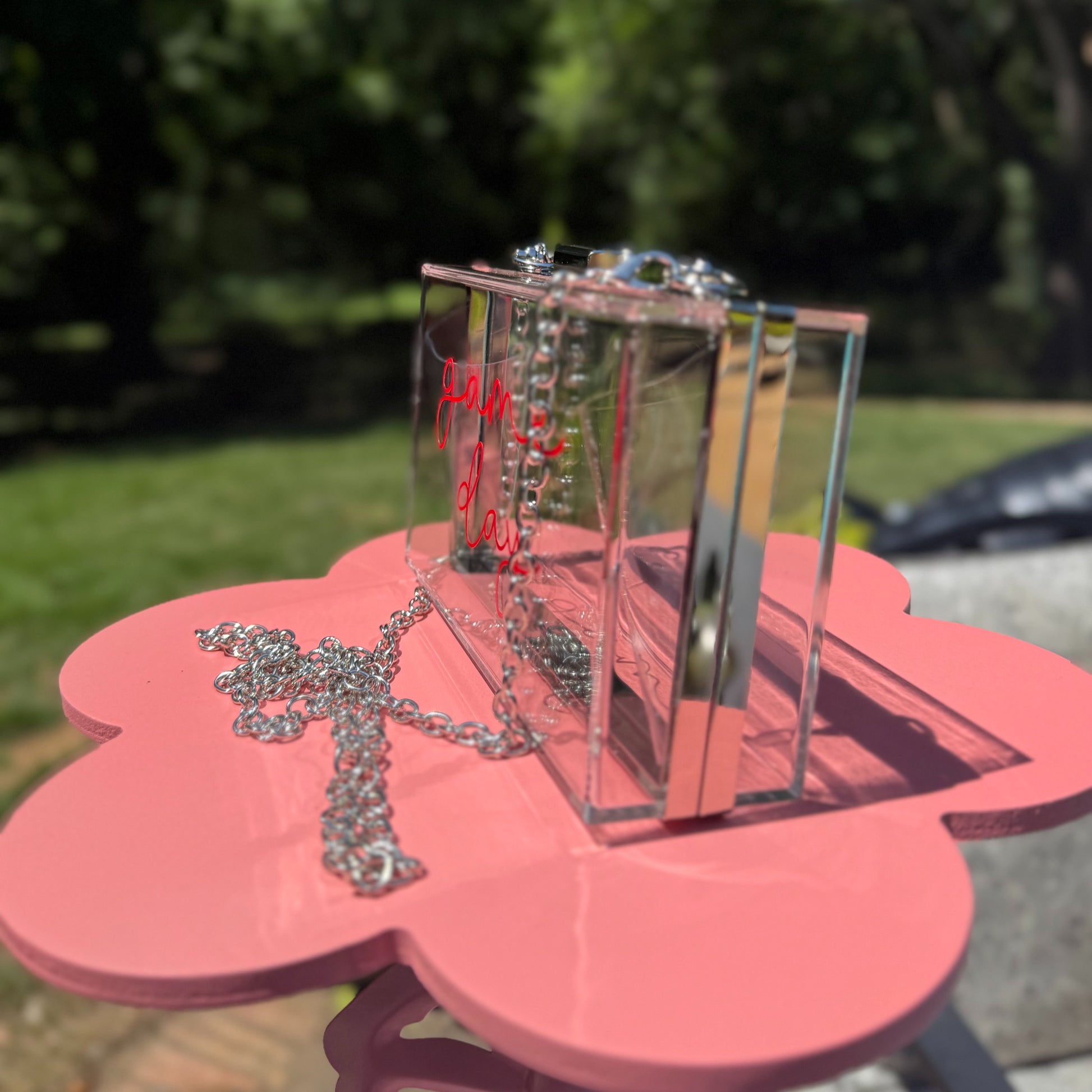 GAME DAY CLEAR RECTANGLE PURSE image 1