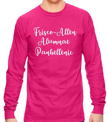 Frisco Allen Panhellenic Long Sleeve image 0