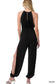 ITY HALTER NECK TIE WAIST SPLIT SIDE JUMPSUIT image 1