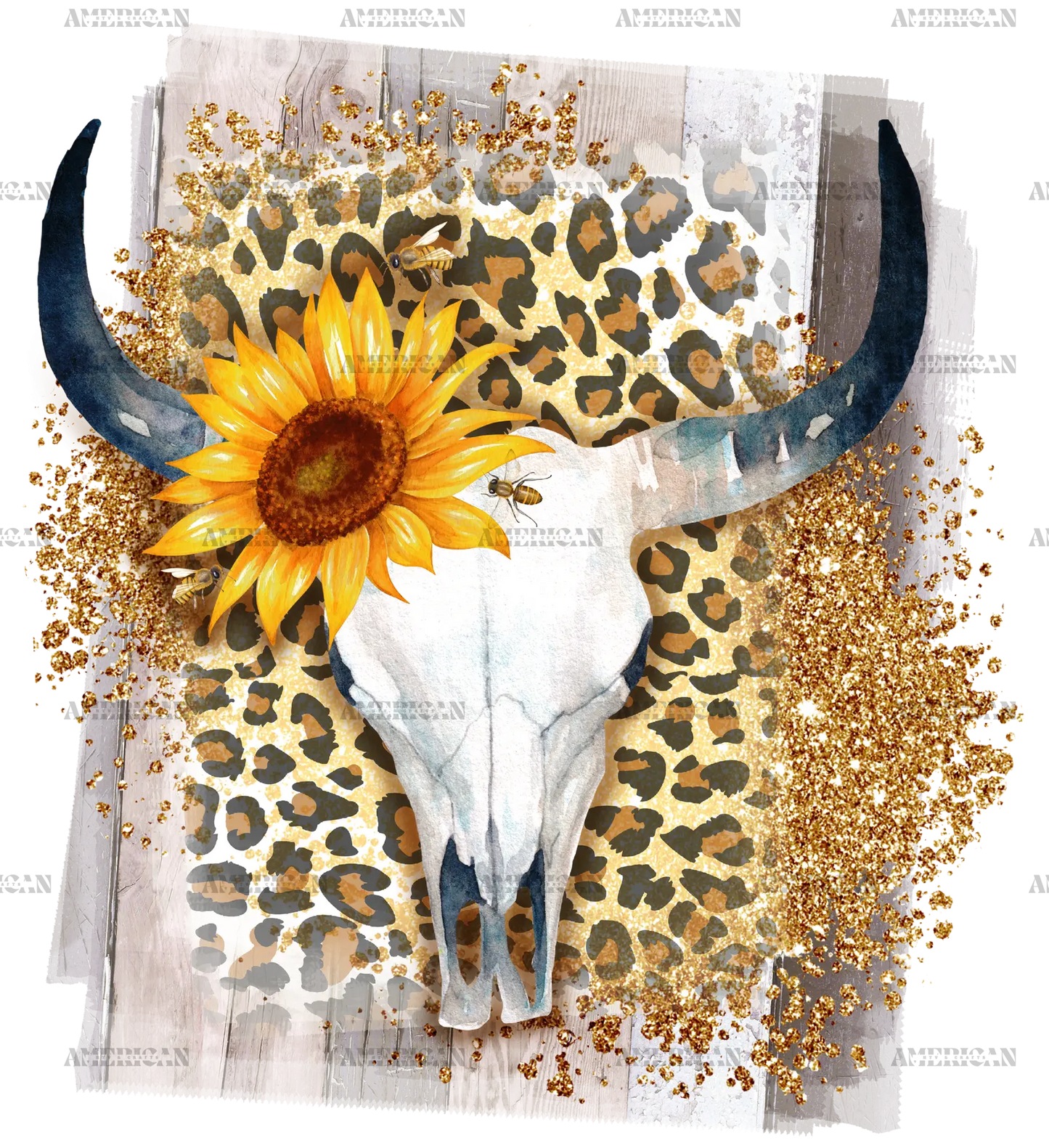 cow_skull_and_sunflower