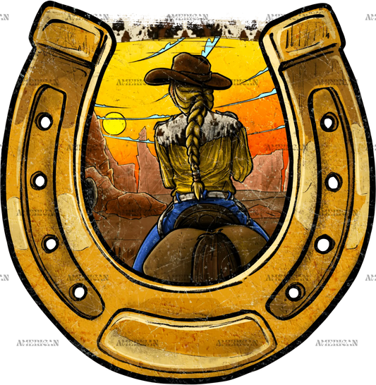 Horseshoe_And_Cowgirl