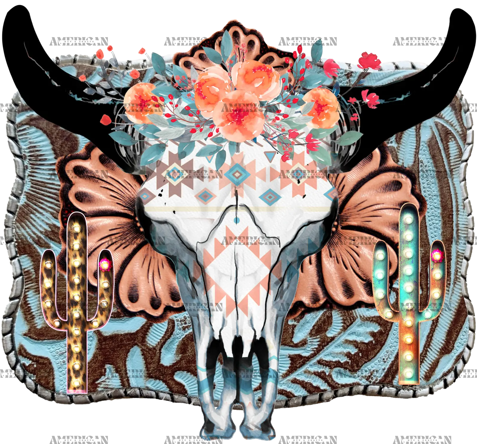Boho_Western_Steer_Skull