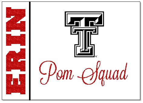 Pom Squad - Pillowcase image 0