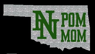 NN Pom Mom Decal Oklahoma image 0