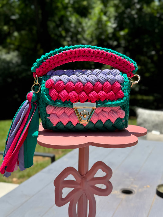 Mini Colorblock Crossbody Bag image 0