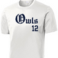 Owls Baseball Dri Fit Short Sleeve Jersey image 1