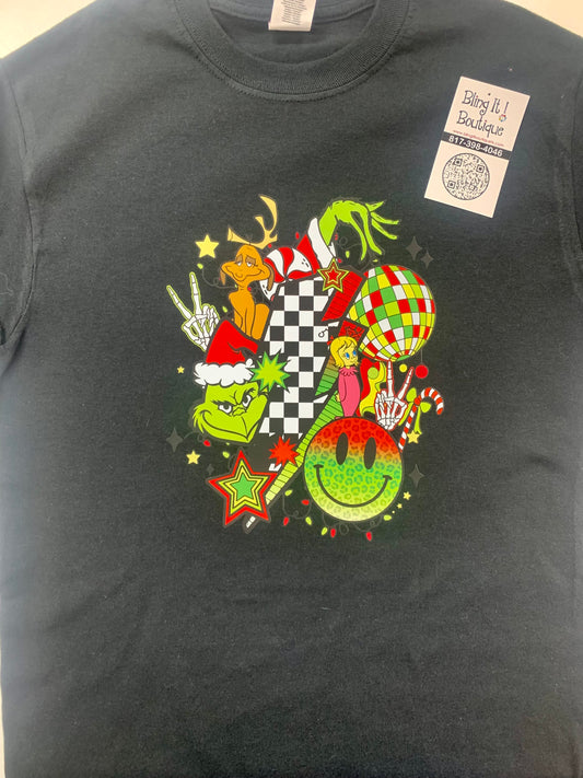 A Grinchy Christmas Tee image 0