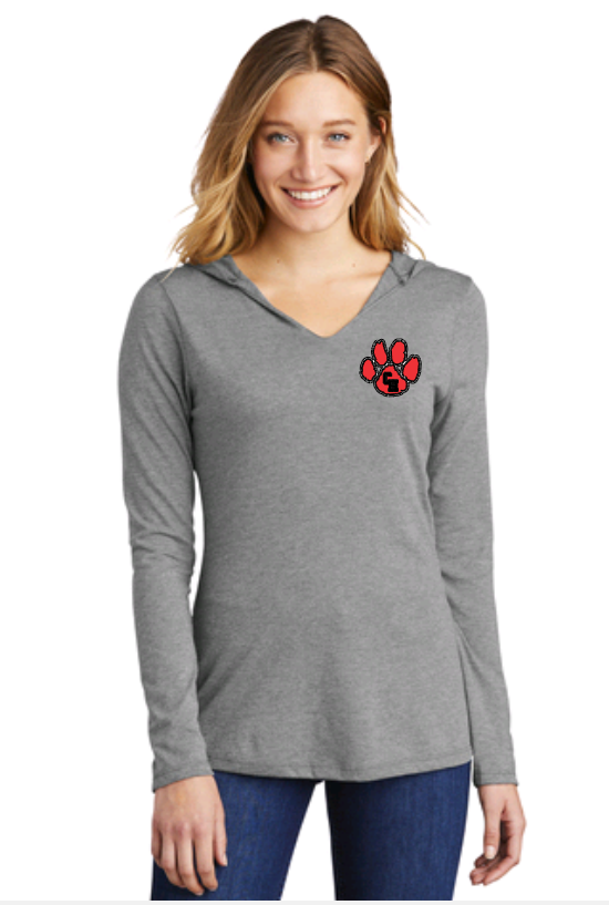 CHHS Football Womens Long Sleeve (District Tri-Blend) image 1