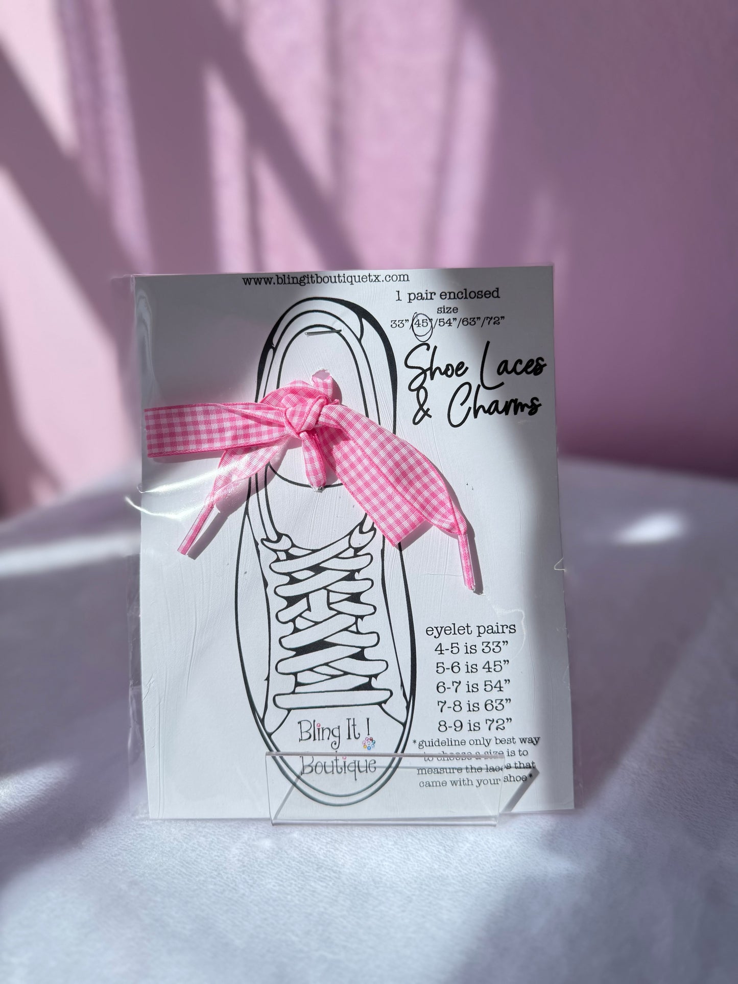 PLAID SHOELACES image 0