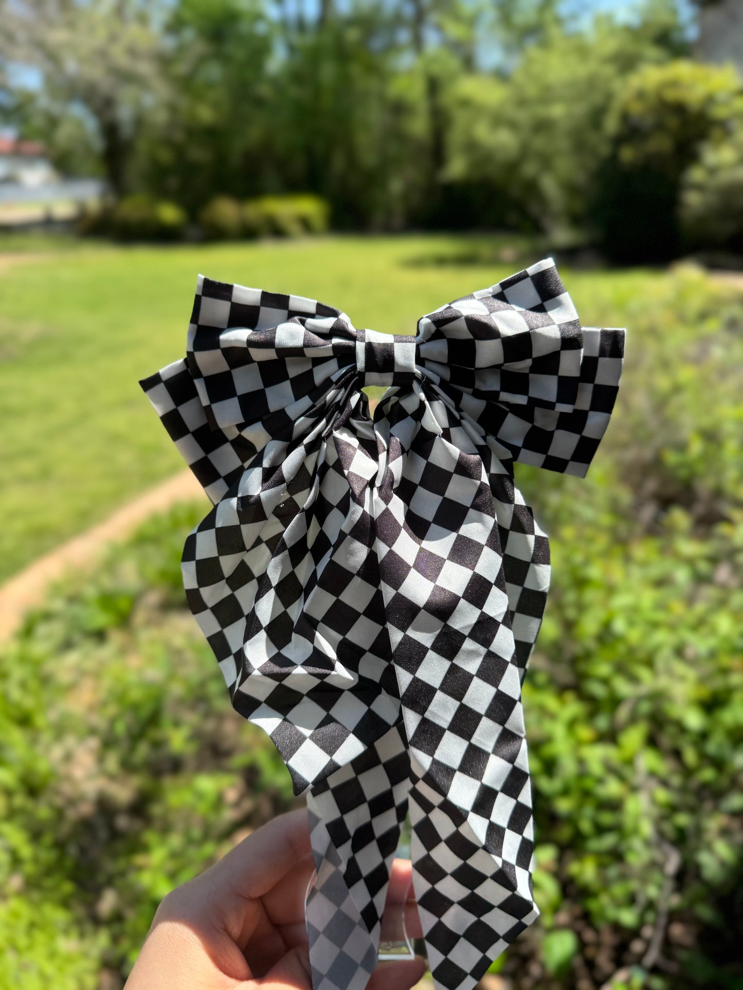 Checkered Bows image 1