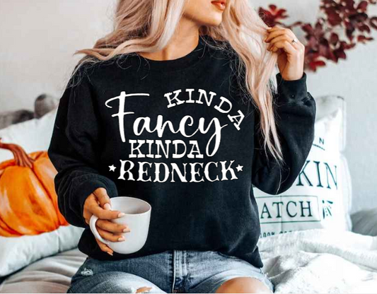 Kinda Fancy Kinda Redneck (T-shirt & Sweatshirt) image 1