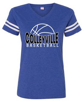 CMS Ladies Basketball V-Neck image 0