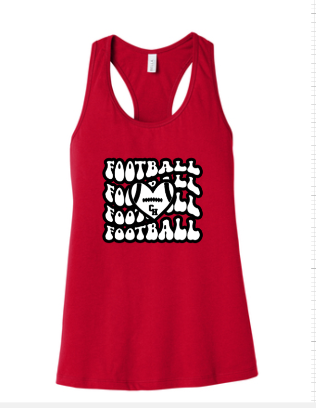 CHHS Bubble Football Women's Tank (Bella+Canvas) image 2