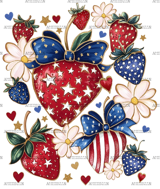 USA_Strawberries_And_Flowers
