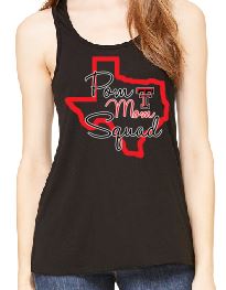 Pom Mom TX Flowy Racer Back Tank image 0