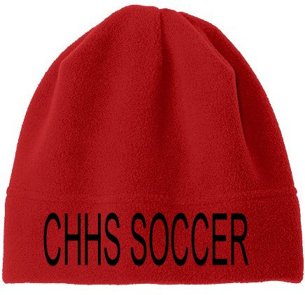 CHHS Girls Soccer Fleece Beanie image 0