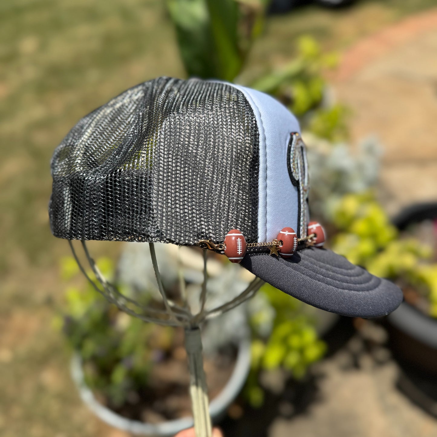 BLINGED PANTHERS FOAM CAP image 2