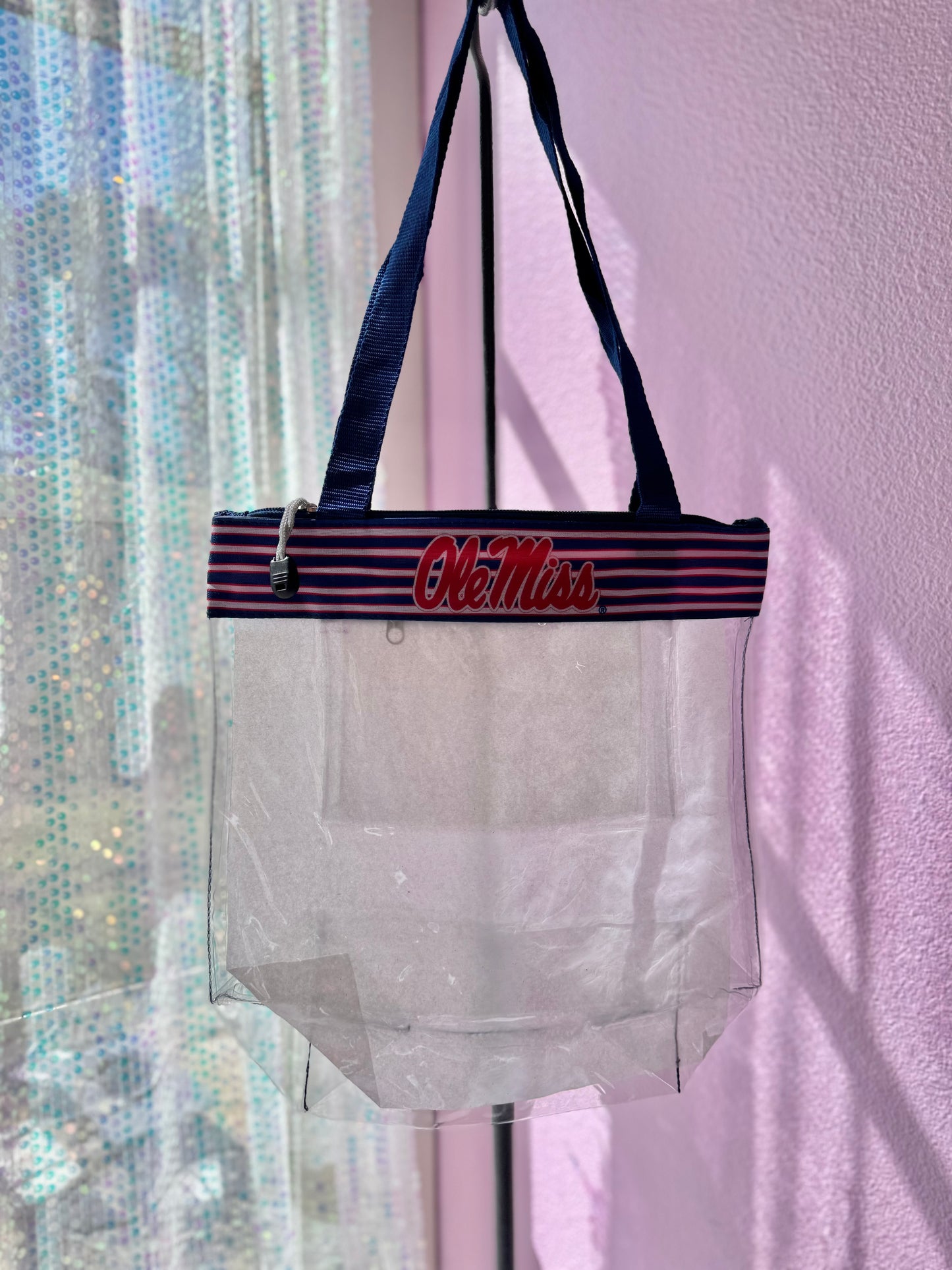 Ole Miss Clear Tote Bag image 0