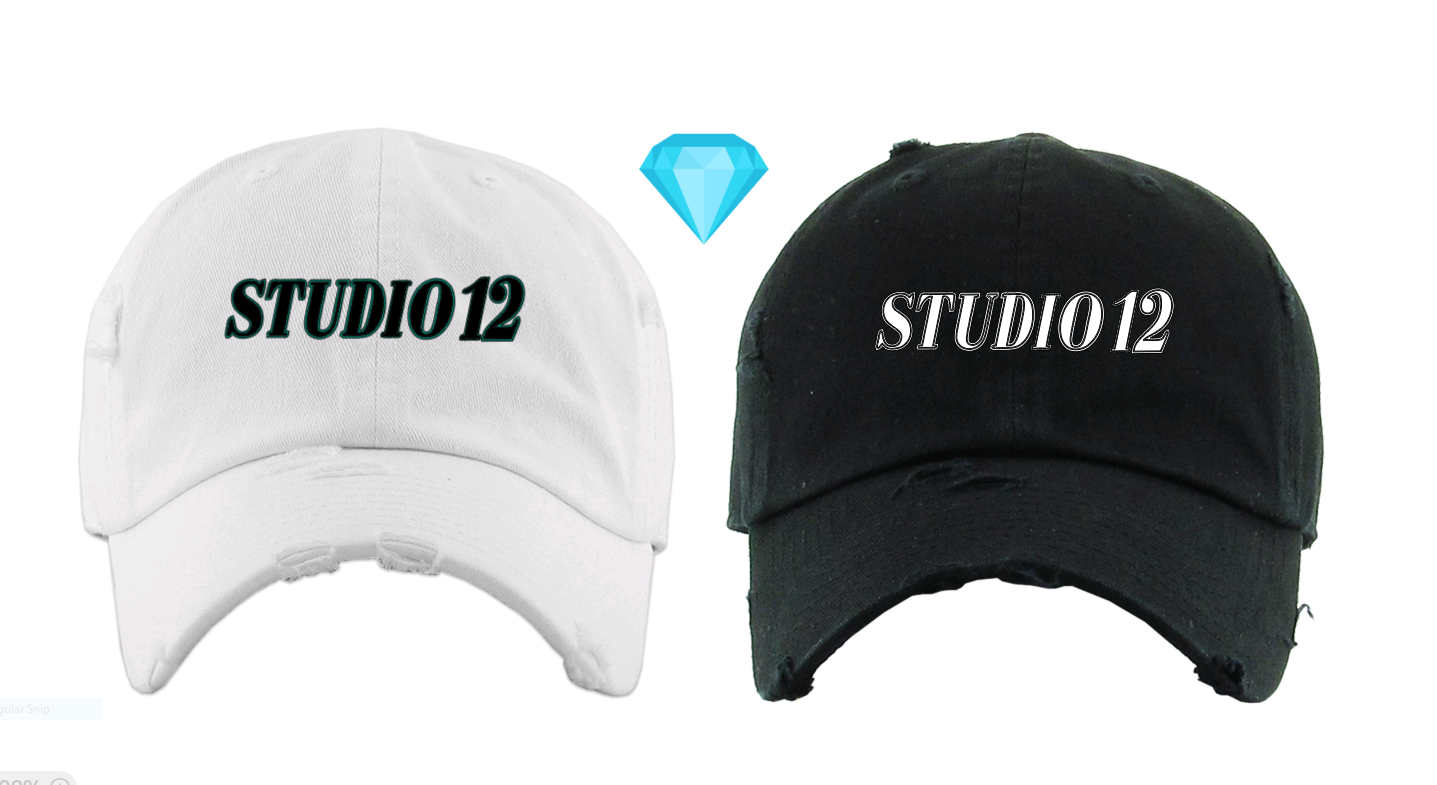 FIDC Distressed Women's Cap (Rhinestones!) image 0