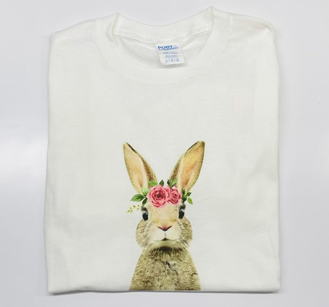 Peak-a-boo Bunny T-shirt image 0