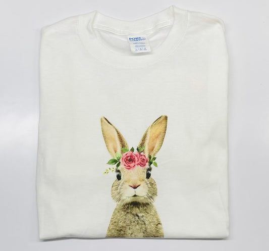 Peak-a-boo Bunny T-shirt image 0