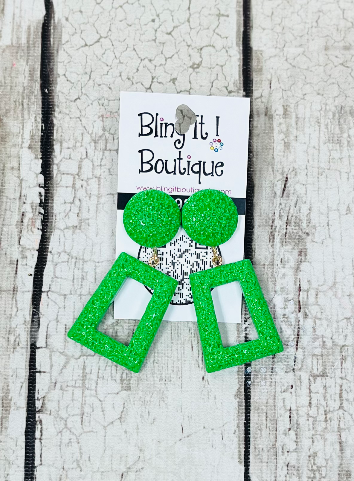 shamROCK earrings image 0