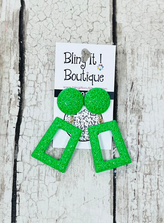 shamROCK earrings image 0