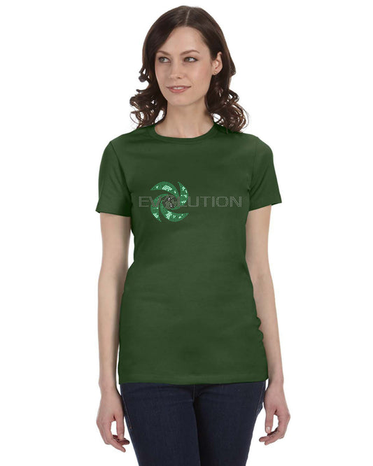 Ladies Crew BLING   (5 colors) Customize - extra image 0