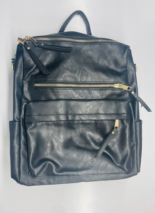 Leather Layer Backpacks image 1