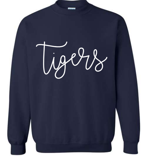 DT Ladies Tigers Script Sweatshirt image 0