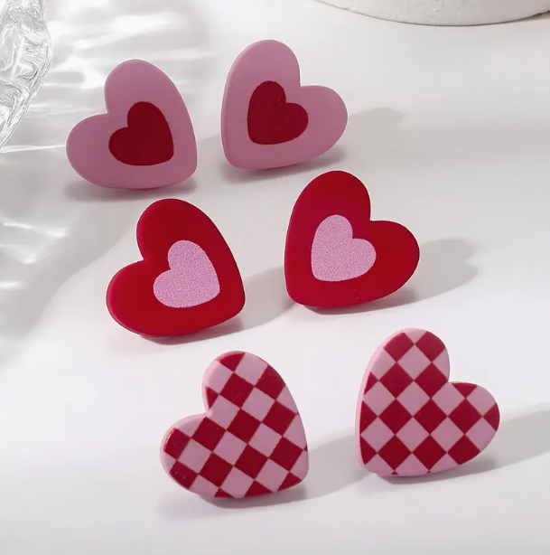 Valentine's Stud Earrings image 0