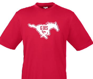 GHS Tennis Men's Red Tee image 0