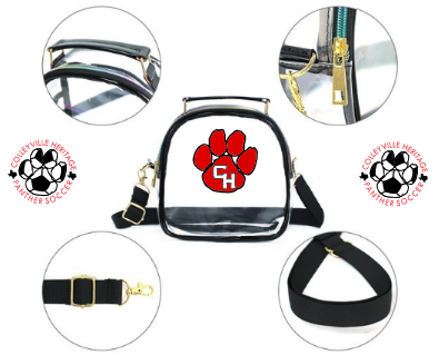 CHHS Clear Stadium Bag w/Paw image 1