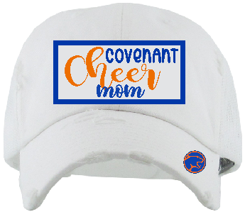 CCA Cheer Distressed Mom Cap image 0