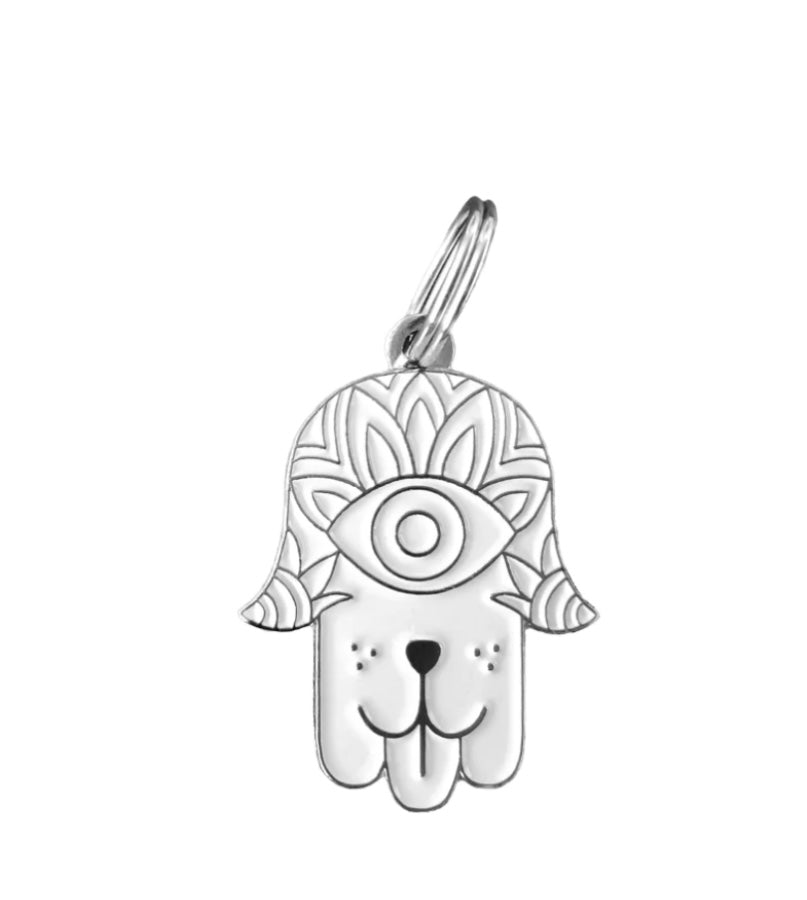 Tribal Puppy ID Pet Tag image 2